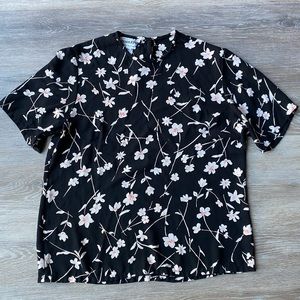 🐛Sale! 3/$15🦋 Vintage Pendleton Short Sleeve Floral Blouse